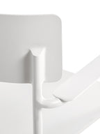 August - Chaise À Accoudoirs - Aluminium - Sable