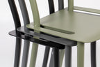 Friday - Outdoor Chair - Aluminum - Black