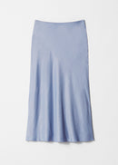 Skirt Es Alfrida Slip Skirt - Blue - Women