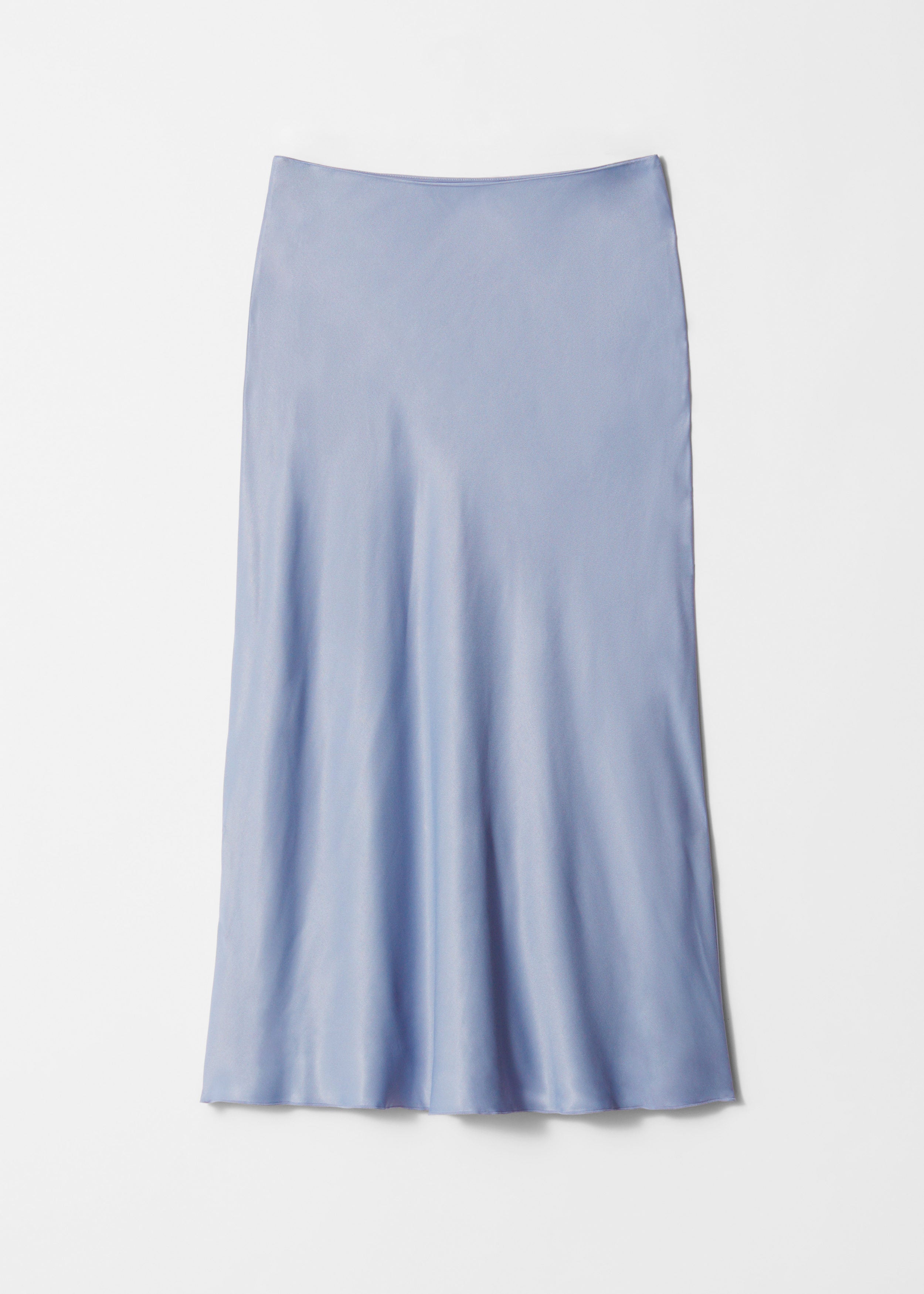 Jupe Es Alfrida Slip Skirt - Bleue