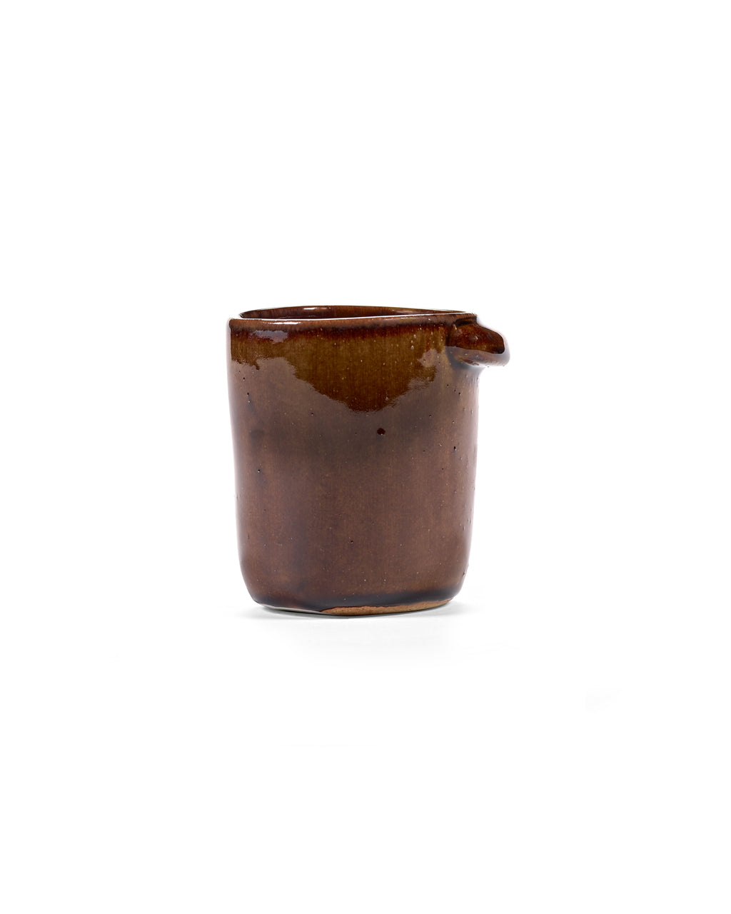 Out Of Lines - Lot De 2 Mugs Sans Anse - Grès - Ocre