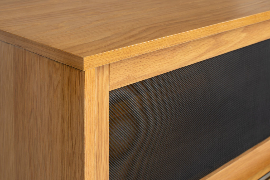 Hardy - Buffet - Placage de chêne - Chêne/Marron