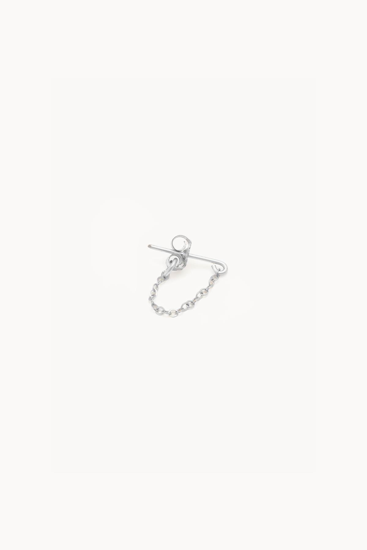 Boucles D'Oreilles Chaînette Essentiel - Argent