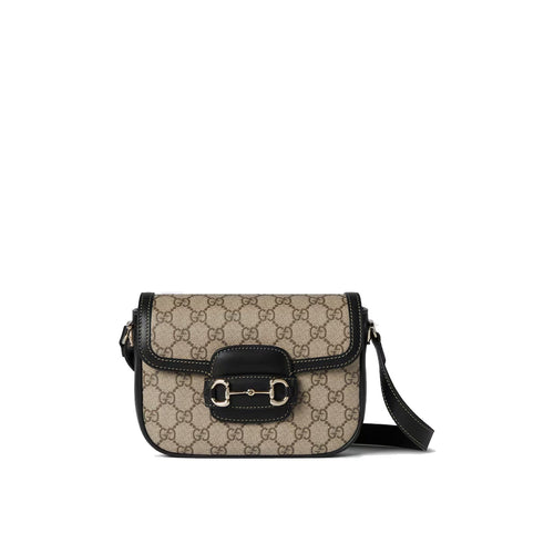 Sac Gucci Horsebit 1955 Soft Small - Beige - Femme