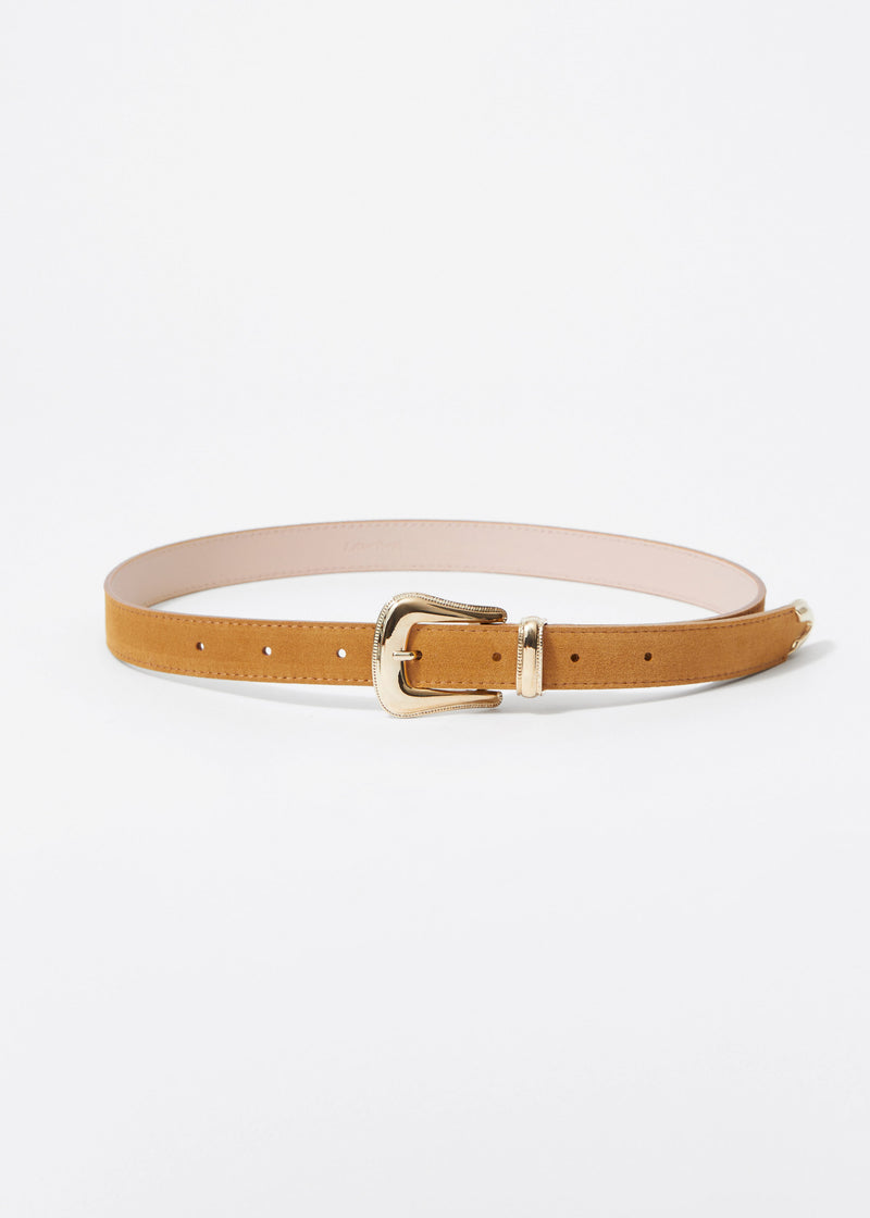 Belt P Ellis Mid Waist Belt - Beige - Women