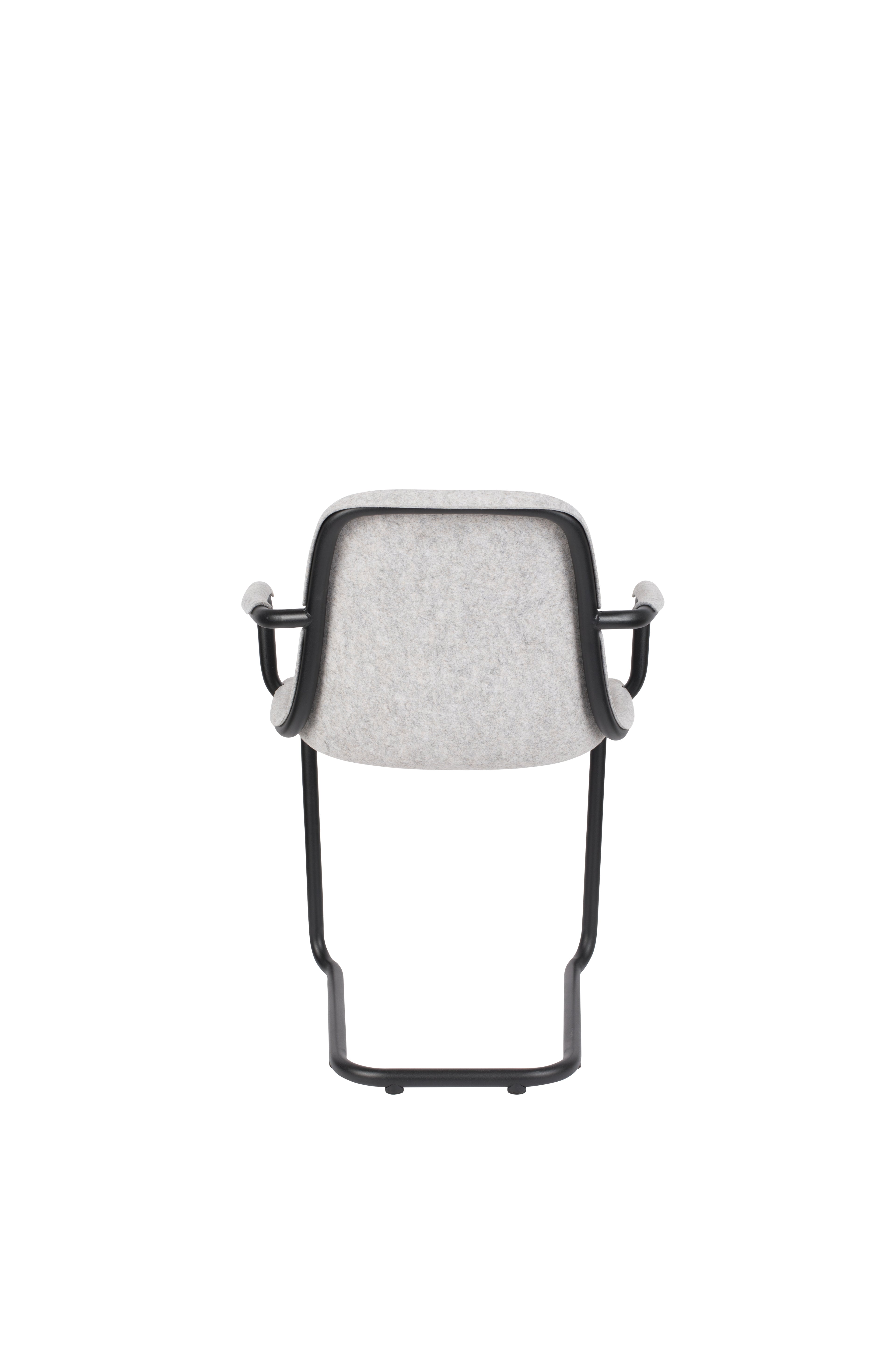 Thirsty - Dining Room Armchair - Recycled Plastic - Ash Gray