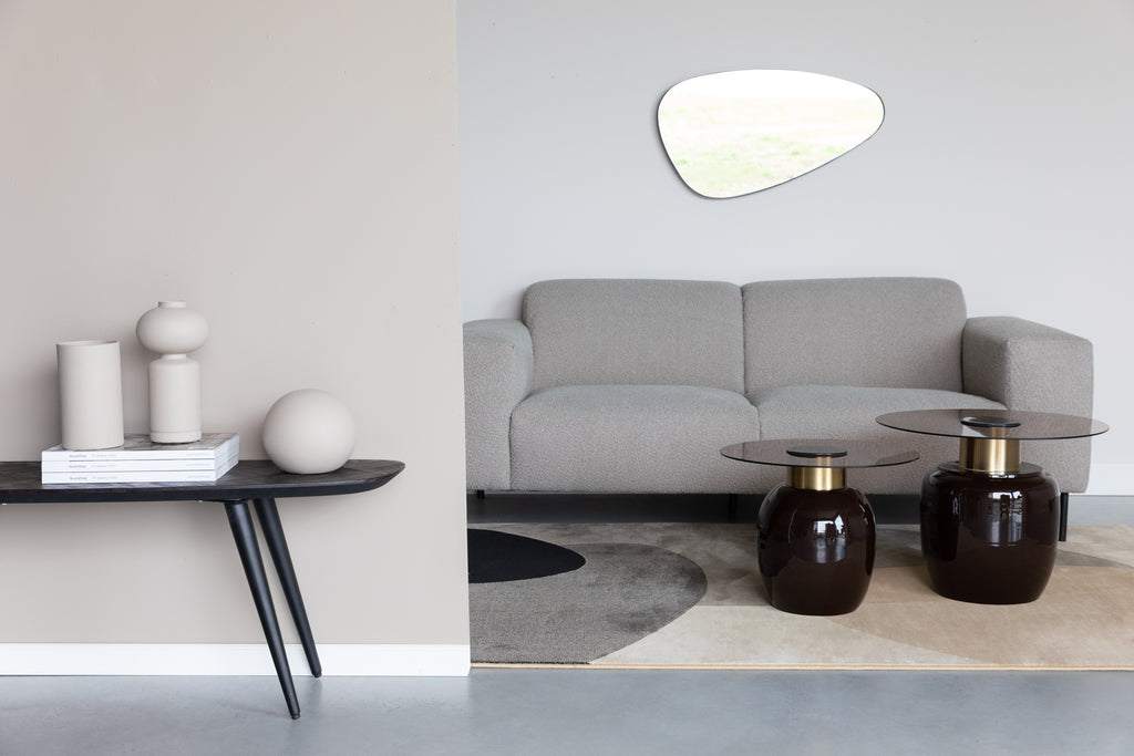 Webster - Bench - Steel - Brown