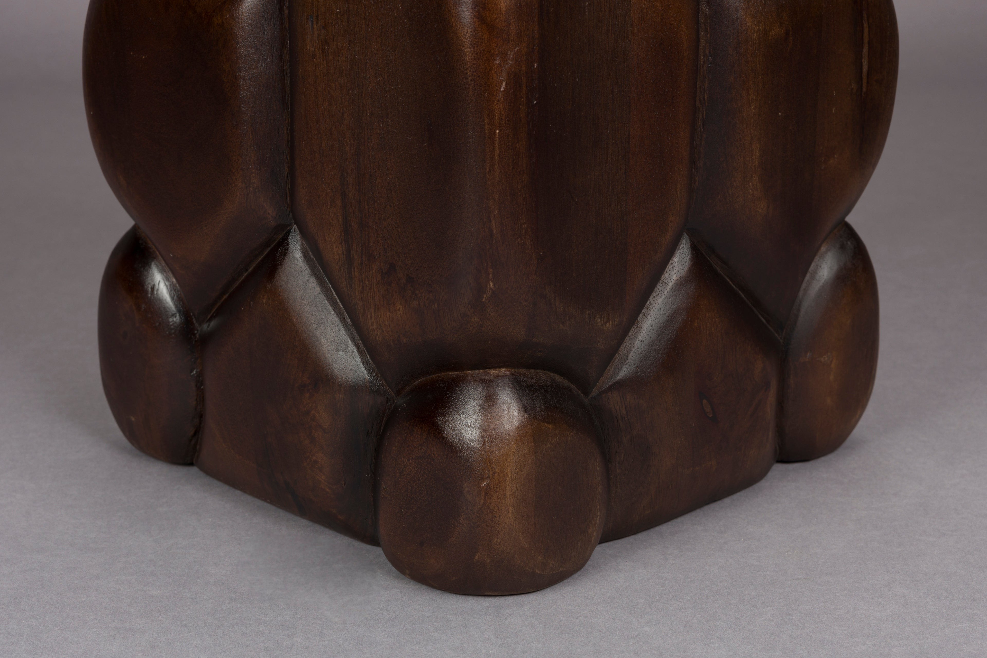 Brooklyn - Stool - Mango wood - Walnut/Brown