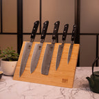 Hashi Tsuchime Collection - Complete Nomad Set 7 pieces: 5 knives + 2 Accessories