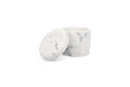 Suds - Pot De Stockage Marble - Polyrésine - Blanc