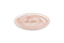 Twirl - Set De 6 Assiettes Plates - Verre - Ambre