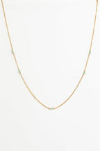Satellite Double Necklace-Bracelet - Emerald