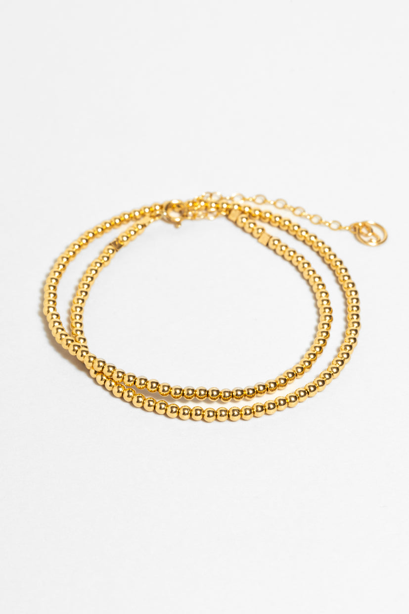 Collier-Bracelet Double Queen - Or
