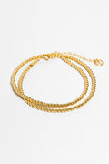 Collier-Bracelet Double Queen - Or