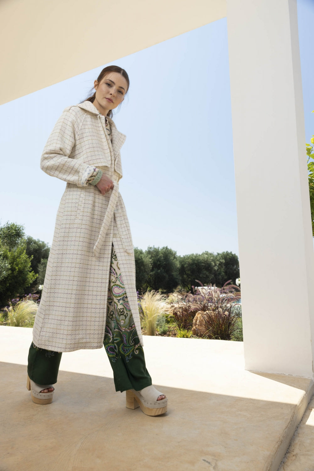 Le Trench Lauren Blanc