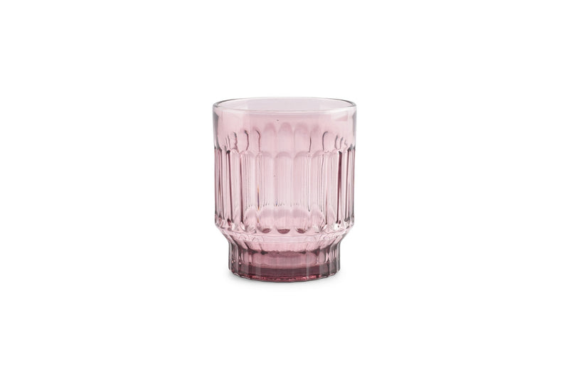 Tone - Set De 4 Verres - Verre - Rose