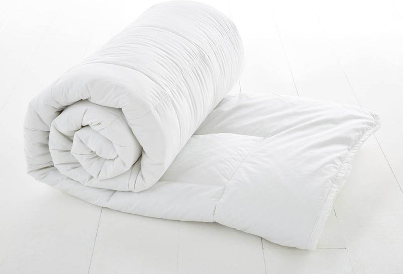 Couette Blanche Percale 91 Fils/Cm2 - 500Gr Fab Fr - Blanc Optique