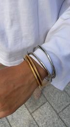 Thin Bangle Bracelet