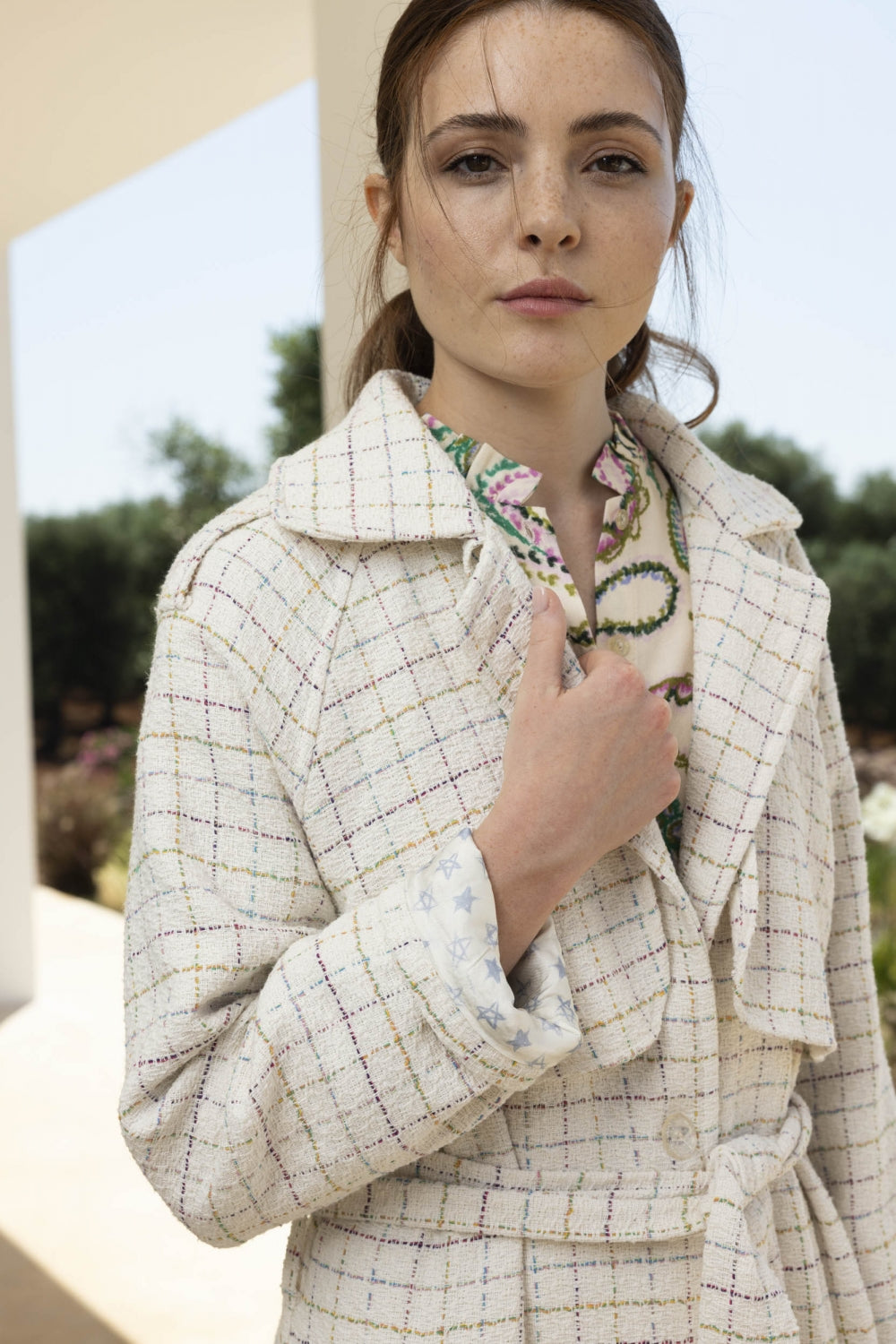 Le Trench Lauren Blanc