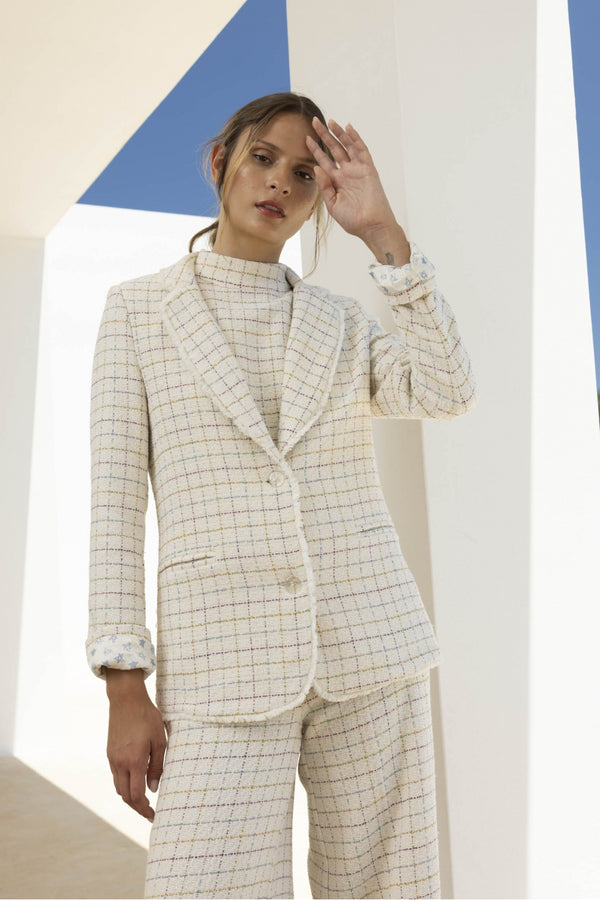The Jimmy Sirocco White Blazer