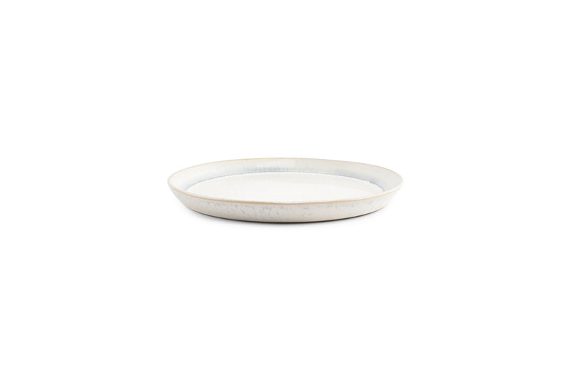 Stripes - Set De 4 Assiettes Plates - Grès - Beige