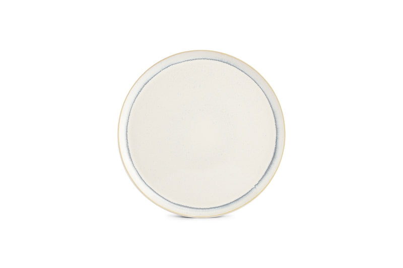 Stripes - Set De 4 Assiettes Plates - Grès - Beige