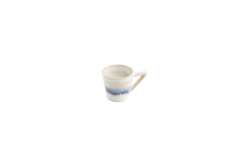 Stripes - Set De 4 Tasses À Moka - Grès - Beige