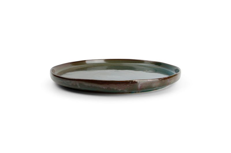 Studio Urban - Set De 4 Assiettes Plates - Porcelaine - Vert