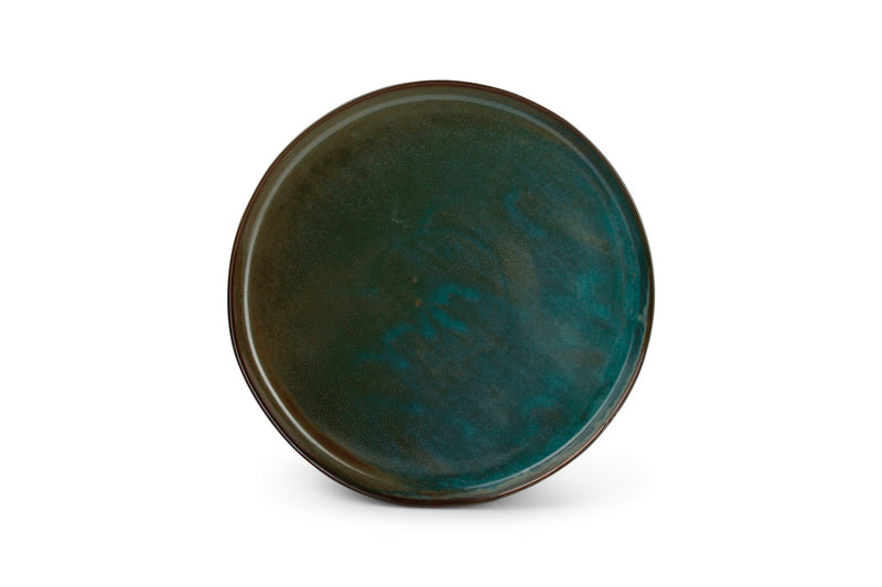 Studio Urban - Set De 4 Assiettes Plates - Porcelaine - Vert
