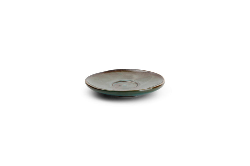 Studio Urban - Set De 4 Soucoupes À Moka - Porcelaine - Vert