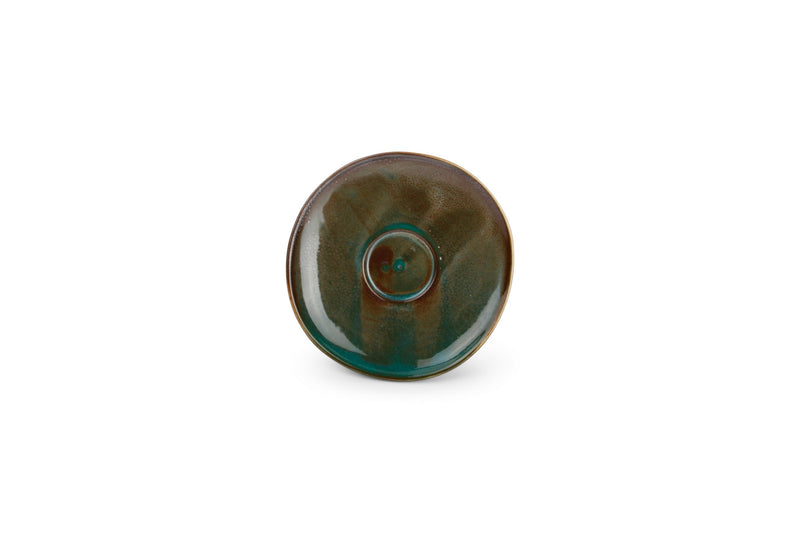 Studio Urban - Set De 4 Soucoupes À Moka - Porcelaine - Vert