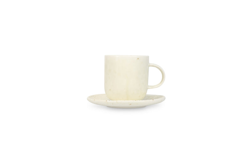 Studio Urban - Set De 4 Soucoupes - Porcelaine - Beige