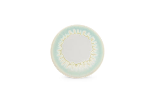 Maldives - Set De 4 Assiettes Plates - Porcelaine - Vert
