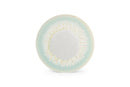 Maldives - Set De 4 Assiettes Plates - Porcelaine - Vert