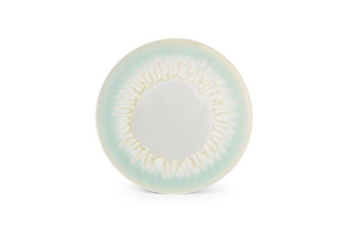 Maldives - Set De 4 Assiettes Plates - Porcelaine - Vert