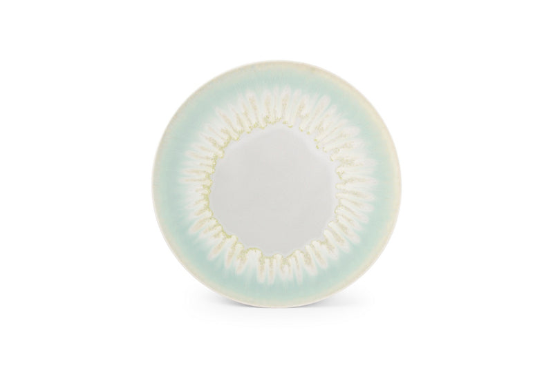 Maldives - Set De 4 Assiettes Plates - Porcelaine - Vert