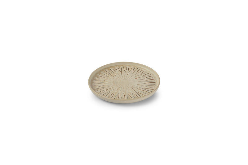 Orion - Set De 4 Assiettes Plates - Porcelaine - Blanc