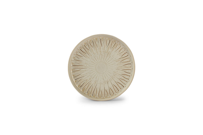 Orion - Set De 4 Assiettes Plates - Porcelaine - Blanc