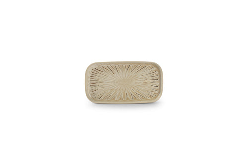 Orion - Set De 4 Plats À Servir - Porcelaine - Blanc