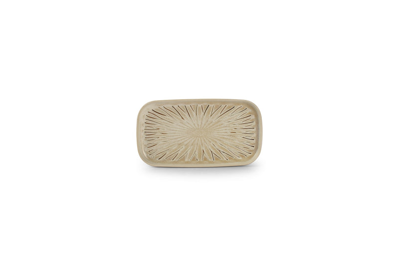 Orion - Set De 4 Plats À Servir - Porcelaine - Blanc