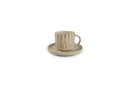 Orion - Set De 4 Soucoupes - Porcelaine - Blanc