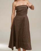 Alize Dress Brown