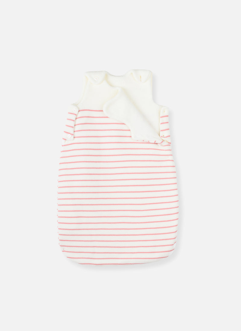 Tog 2 Sleeping Bag - Ecru With Petunia Stripe