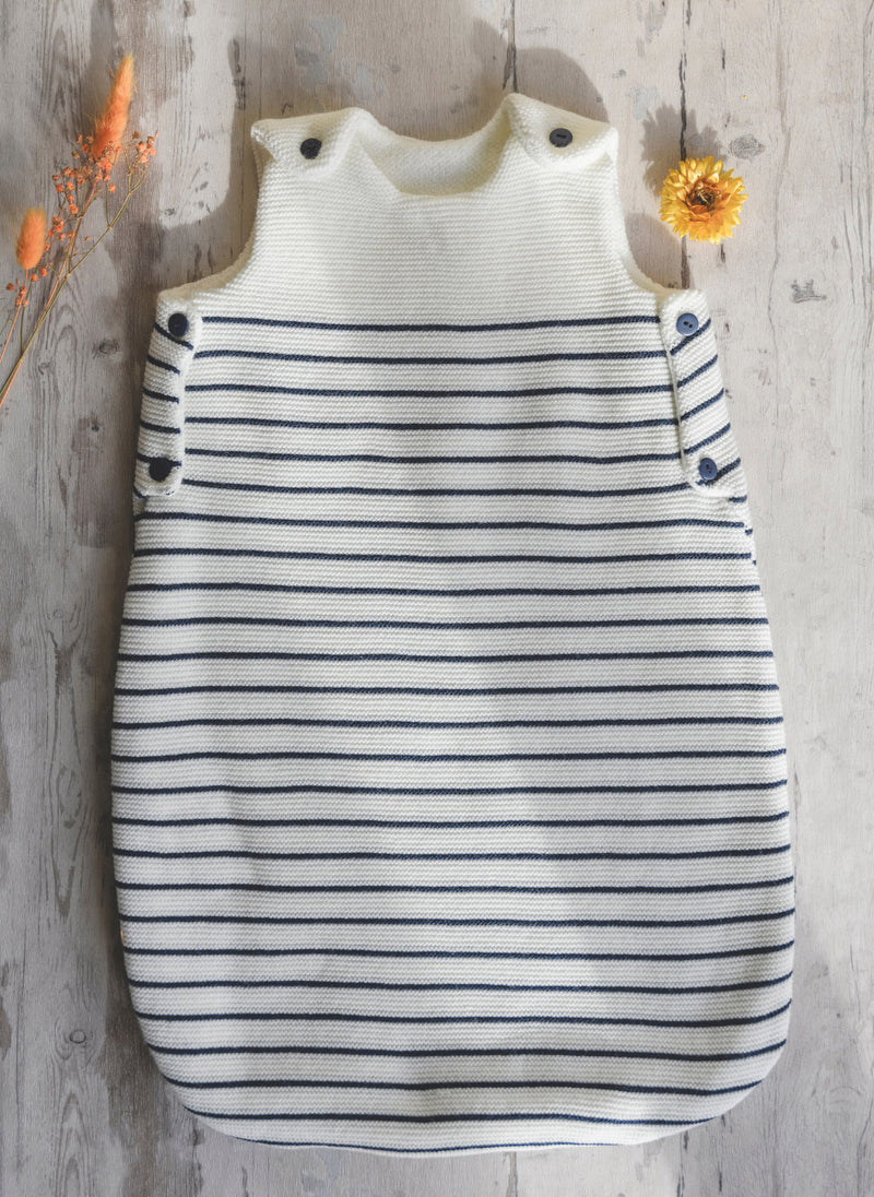 Gigoteuse Tog 2 - Écru À Rayures Marines