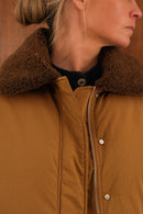 Doudoune Anaïs Camel