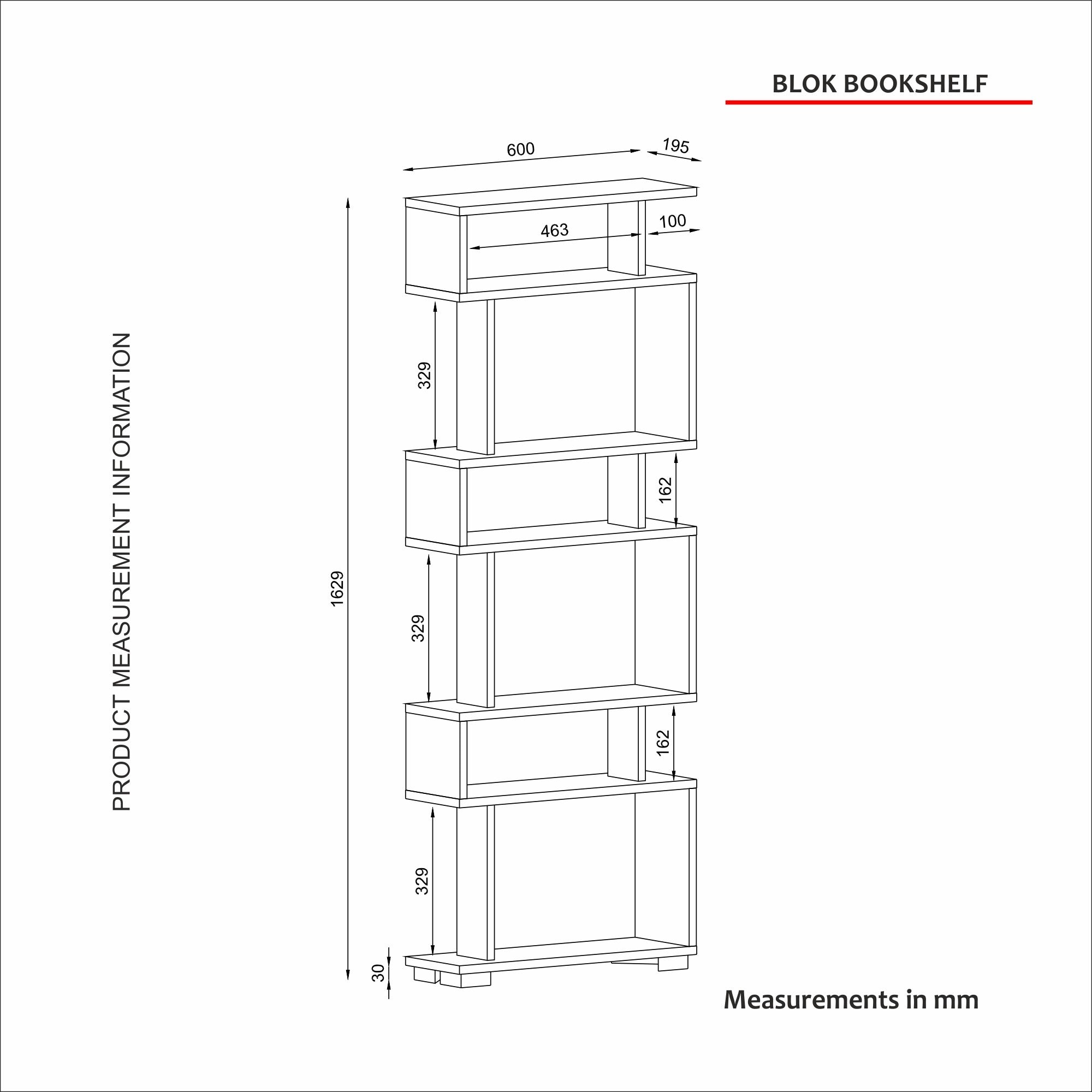 Bibliothèques Blok - Travertin