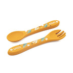 Silicone Fork & Spoon Kit - The Lion