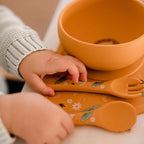 Silicone Fork & Spoon Kit - The Lion