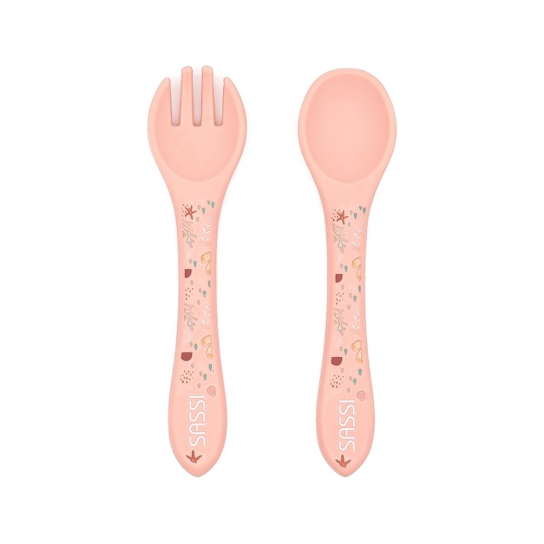 Silicone Fork & Spoon Set - The Octopus