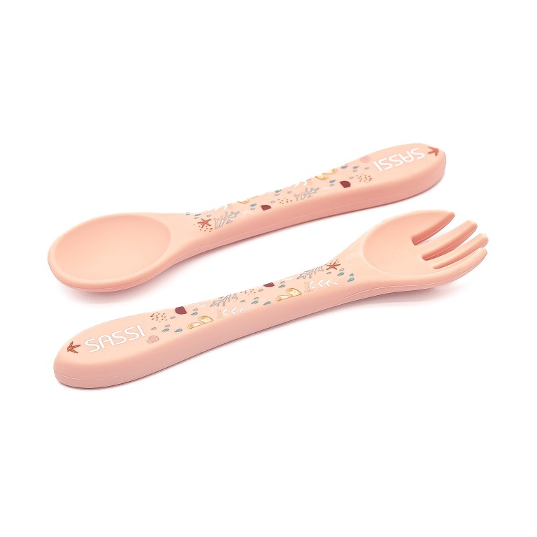 Silicone Fork & Spoon Set - The Octopus